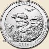 USA 25 cent (31) '' SHAWNEE '' Nemzeti Parkok '' 2016 UNC !